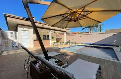 Casa de alto padrão com 3 dormitórios à venda no jardim paulista, atibaia/sp - 324 m²