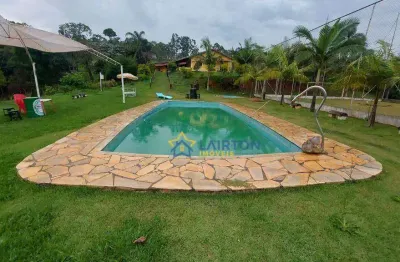 Sítio com 2 dormitórios à venda - 81.000 m² - canjica, mairiporã/sp