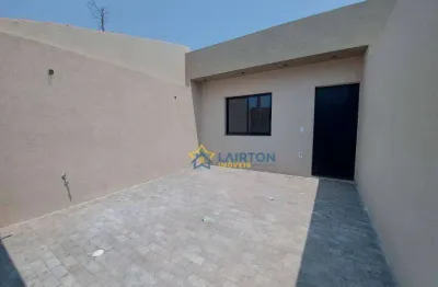 Casa moderna em construção com 2 dormitórios à venda, 70 m² por r$ 480.000 - jardim imperial - atibaia/sp