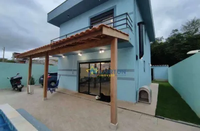 Sobrado com 3 dormitórios e piscina à venda no parque residencial serras de atibaia 2 – 150 m²