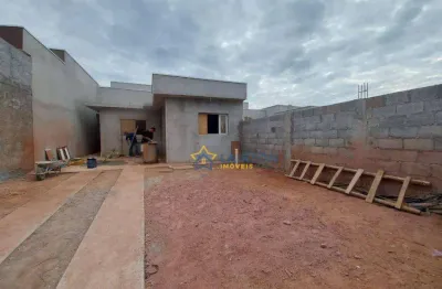 Confortável casa de 79m² com 3 dormitórios à venda no maracanã, jarinu – grande quintal gramado