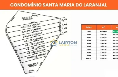 Terrenos Espaçosos à Venda em Condomínio Fechado - Estância Santa Maria do Laranjal, Atibaia/SP