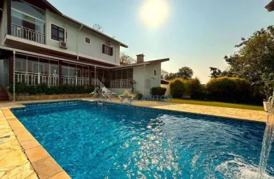 Luxuosa residência de 375 m² à venda em atibaia/sp - ideal para moradia ou finais de semana