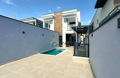 Casa moderna com 3 suítes à venda - 180 m² - jardim do lago, atibaia/sp