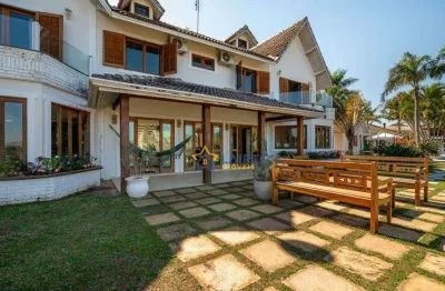 Mansão de luxo à venda em bragança paulista - pé na represa com 1200 m² - loteamento fechado