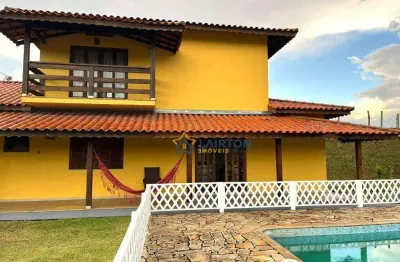 Chácara com duas casas, piscina e área de lazer à venda em atibaia