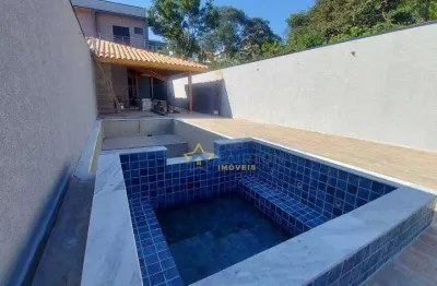 Casa com 3 suítes, piscina aquecida e área gourmet à venda em atibaia