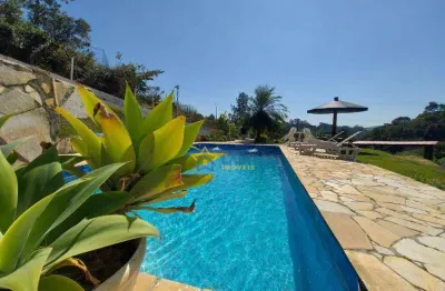 Chácara à venda com vista panorâmica no bairro usina, atibaia