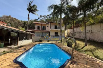 Chácara com piscina e área gourmet à venda no bosque dos palmares, atibaia