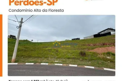 Terreno à venda, 1051 m² por r$ 239.000 - alto da floresta residencial - bom jesus dos perdões/sp