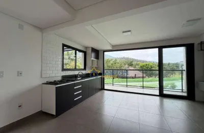 Apartamento garden com área gourmet à venda no villa dos lagos, atibaia