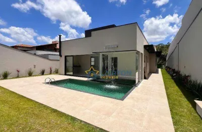 Casa térrea à venda com 3 suítes e lazer completo no Quintas da Boa Vista, Atibaia