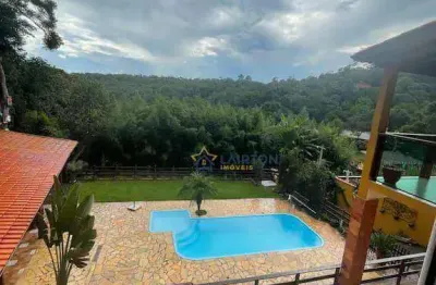 Chácara com 4 dormitórios à venda, 750 m² por R$ 800.000 - Jundiaizinho - Atibaia/SP