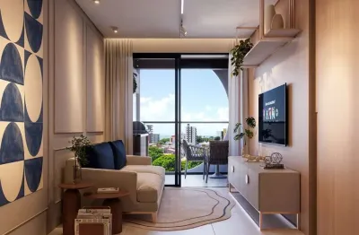 Apartamento para venda em joão pessoa, jardim oceania, 1 dormitório, 1 suíte, 1 banheiro, 1 vaga