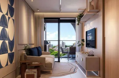 Apartamento com  37 m², 1 quarto no jardim oceania - joão pessoa/pb