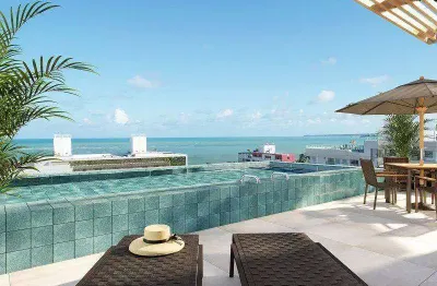 Flat com 1 quarto à venda na Rua Fernando Luiz Henriques dos Santos, Bessa, João Pessoa