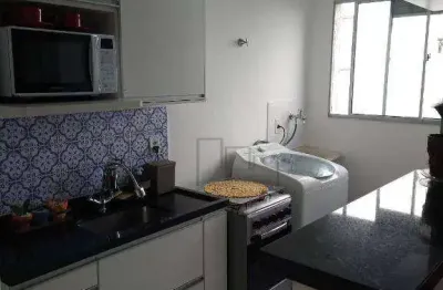 Apartamento com 2 dormitórios à venda, 47 m² por r$ 200.000,00 - vossoroca - votorantim/sp