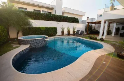 Casa com 3 suites à venda, 780 m² por r$ 3.900.000 - condomínio residencial sunset village - sorocaba/sp