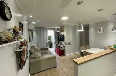 Apartamento com 2 dormitórios à venda, 48 m² por r$ 320.000,00 - jardim piratininga - sorocaba/sp