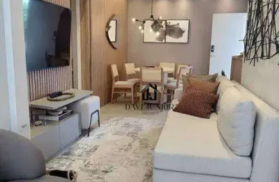 Apartamento com 2 dormitórios sendo 1 suite à venda, 64 m² por r$ 340.000 - vila espírito santo - sorocaba/sp