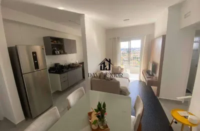 Apartamento com 2 dormitórios sendo 1 suite à venda, 60 m² por r$ 380.000 - vila carvalho - sorocaba/sp