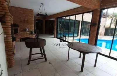 Casa com 6 suites à venda, 605 m² por r$ 3.490.000 - condomínio lago azul - araçoiaba da serra/sp