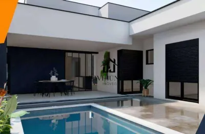 Casa à venda, 188 m² por r$ 1.450.000,00 - condomínio pampulha jardim residencial - sorocaba/sp