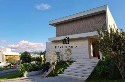 Casa com 4 suites com closet e varanda à venda, 677 m² por r$ 8.900.000 - alphaville nova esplanada ii - votorantim/sp