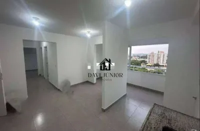 Apartamento com 2 dormitórios para alugar, 48 m² por r$ 1.670/mês - jardim são carlos - sorocaba/sp