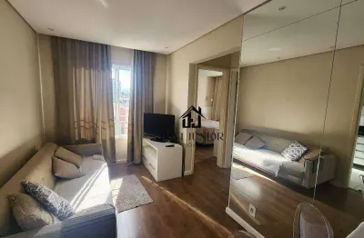 Apartamento com 2 dormitórios para alugar, 47 m² por r$ 2.000/mês - jardim vera cruz - sorocaba/sp