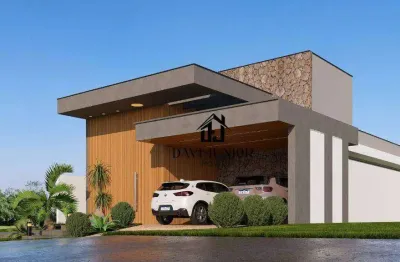 Casa com 3 suítes à venda, 210 m² por r$ 2.100.000 - condomínio chácara ondina - sorocaba/sp