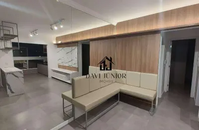 Apartamento com 2 dormitórios sendo 1 suite para alugar, 63 m² por r$ 3.700/mês - jardim santa rosália - sorocaba/sp