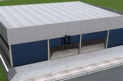 Galpão para alugar, 300 m² por r$ 15.000,00/mês - vila espírito santo - sorocaba/sp