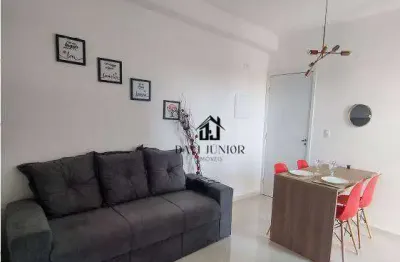 Apartamento com 2 dormitórios à venda, 44 m² por r$ 279.000 - jardim simus - sorocaba/sp
