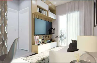 Apartamento com 2 dormitórios à venda, 48 m² por r$ 310.000 - vila carvalho - sorocaba/sp