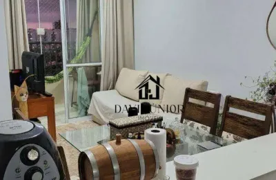 Apartamento mobiliado com 2 dormitórios à venda, 52 m² por r$ 375.000 - bairro da vossoroca - sorocaba/sp