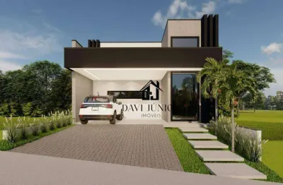 Casa com 3 dormitórios sendo 1 suíte master à venda, 147 m² por r$ 850.000 - residencial reserva ipanema ii - sorocaba/sp