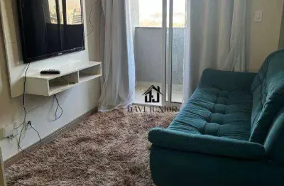 Apartamento com 1 dormitório para alugar, 44 m² por r$ 3.200,00/mês - jardim são carlos - sorocaba/sp