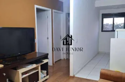 Apartamento com 2 dormitórios à venda, 47 m² por r$ 245.000 - jardim gutierres - sorocaba/sp