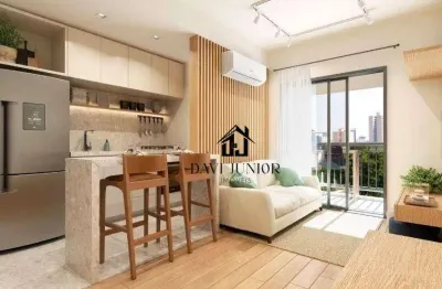 Apartamento com 2 dormitórios sendo 1 suíte à venda, 55 m² por r$ 550.000 - jardim santa rosália - sorocaba/sp