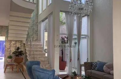 Casa com 3 suítes, 368 m² - venda por r$ 2.800.000 ou aluguel por r$ 17.155/mês - condomínio residencial sunset village - sorocaba/sp