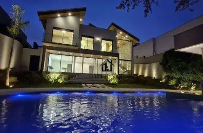 Casa com 5 suítes sendo 1 master com closet à venda, 402 m² por r$ 4.815.000 - condomínio residencial fazenda imperial - sorocaba/sp