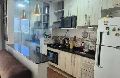 Apartamento com 2 dormitórios à venda, 53 m² por R$ 329.000 - Jardim São Carlos - Sorocaba/SP