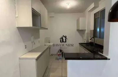 Apartamento com 2 dormitórios para alugar, 52 m² por R$ 1.500/mês - Caguaçu - Sorocaba/SP