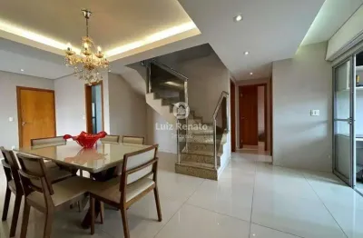 Cobertura mobiliada para aluguel, 4 quartos, 275,34m² de área no colégio batista.