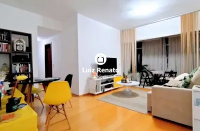 Á venda no lourdes, excelente 2 quartos, sendo 1 suite com 2 vagas de garagem