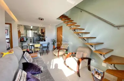 Cobertura à venda 3 quartos 2 suítes 3 vagas - santa rosa