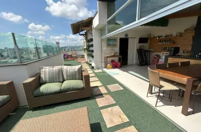 Cobertura com 3 quartos à venda na Rua Matos da Silveira, Ipiranga, Belo Horizonte
