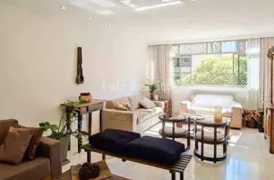 Apartamento 240 m² com 4 quartos, varanda gourmet em lourdes (bh)