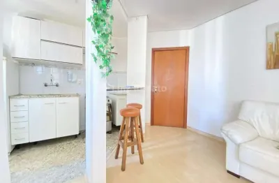 Apartamento mobiliado de 41 m² no centro-sul (santa efigênia) – 1 quarto, varanda e lazer completo
